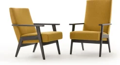 Best Havee 1963 Fauteuil Geel