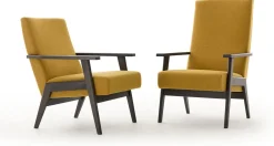 Best Havee 1963 Fauteuil Geel