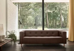 Clearance Gelderland 6111 3-Zitsbank Bruin