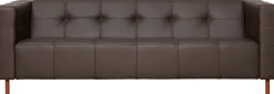 Clearance Gelderland 6111 3-Zitsbank Bruin