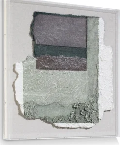 New COCO maison Abstract Parchment B Wanddecoratie Olijf