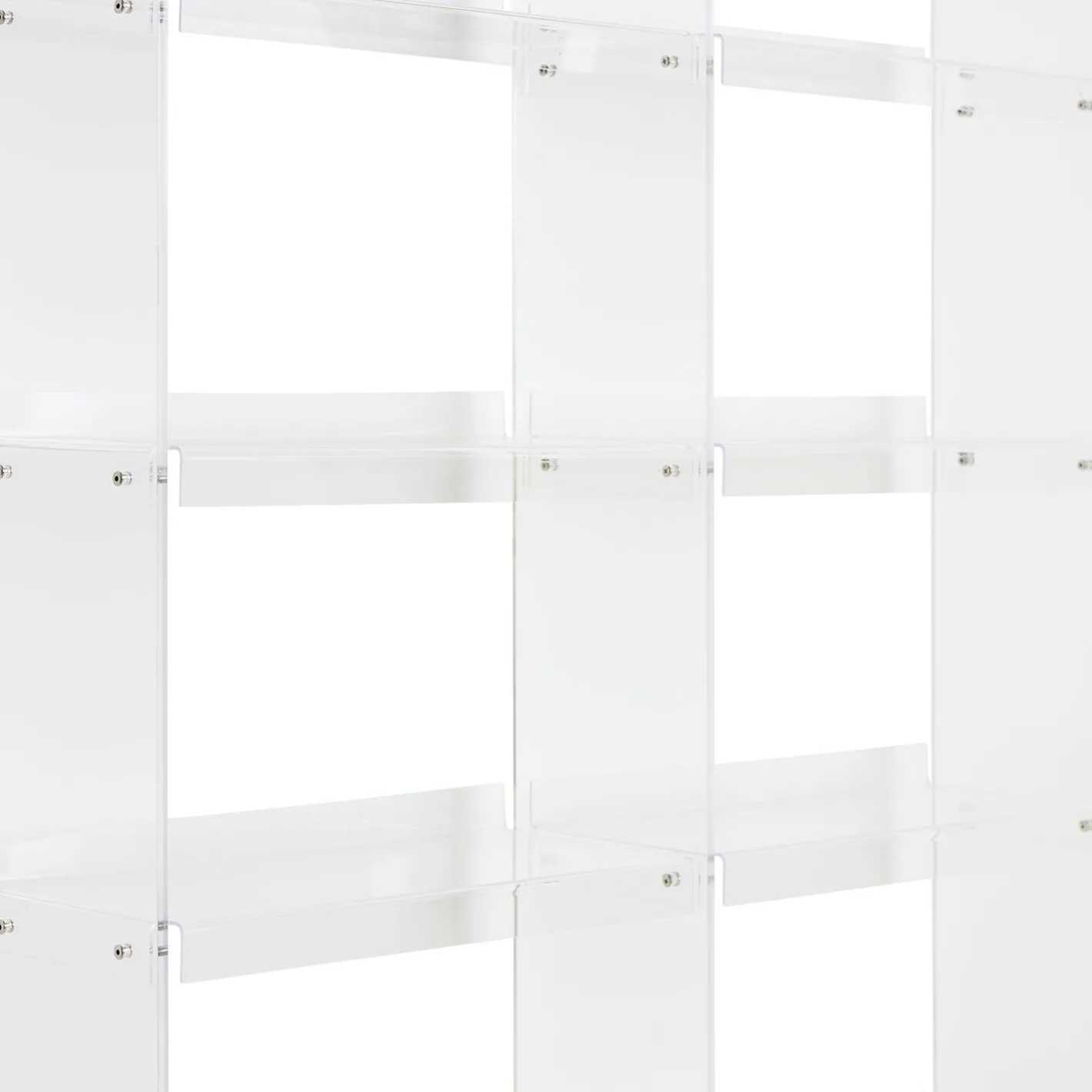 Hot HKLIVING Acrylic 240 Vakkenkast Transparant