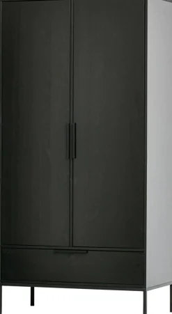 Hot WOOOD Adam Opbergkast Black