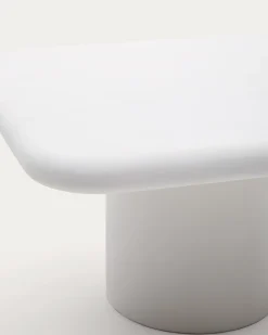 Online Kave Home Addaia Vierkante Eettafel Wit