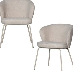 Outlet WOOOD Admit Eetkamerstoel Pebble