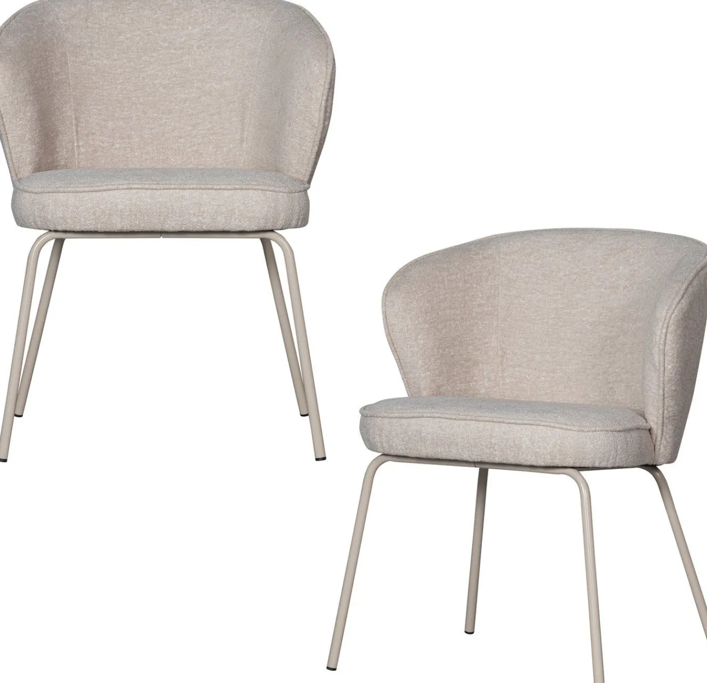 Outlet WOOOD Admit Eetkamerstoel Pebble