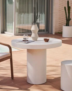 Kave Home Aiguablava S Tuintafel Wit