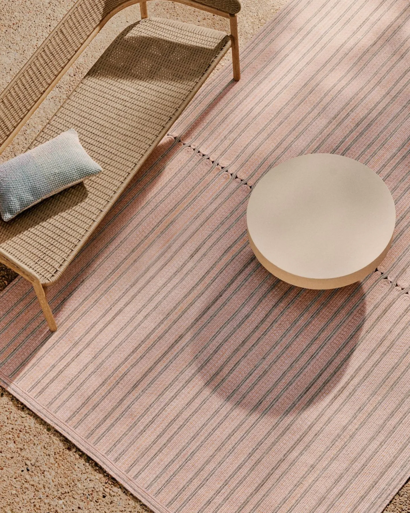 New Kave Home Aiguablava Salontafel Beige