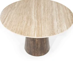 Discount Eleonora Aikin Eettafel Beige, Creme, Bruin