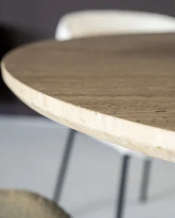 Discount Eleonora Aikin Eettafel Beige, Creme, Bruin