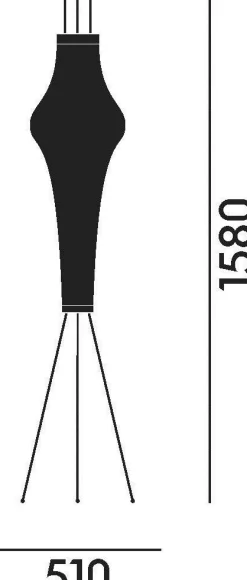 Hot Vitra Akari 14A Vloerlamp Crèmewit