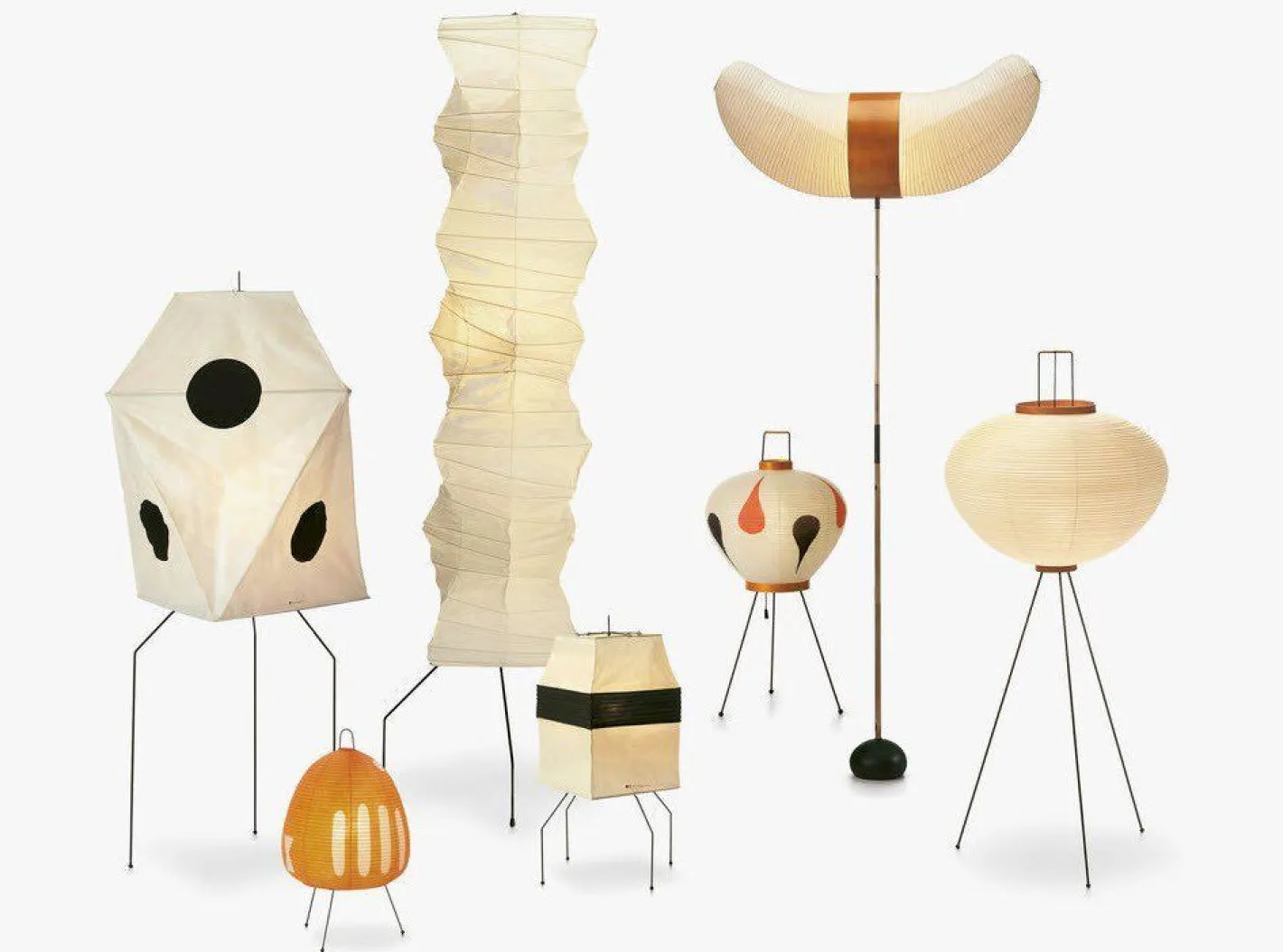 Best Vitra Akari Vloerlamp Crèmewit