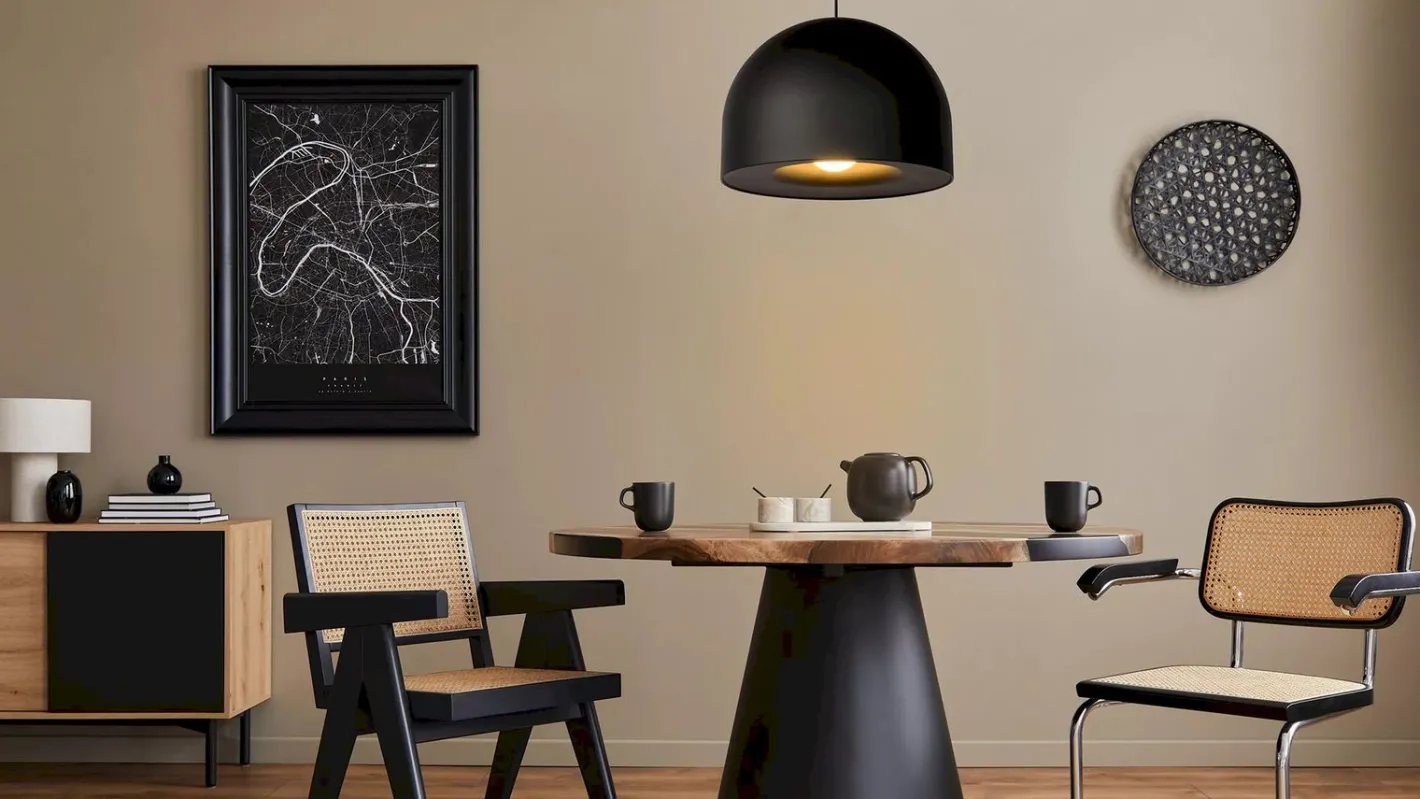 Lucide Akron Hanglamp Zwart