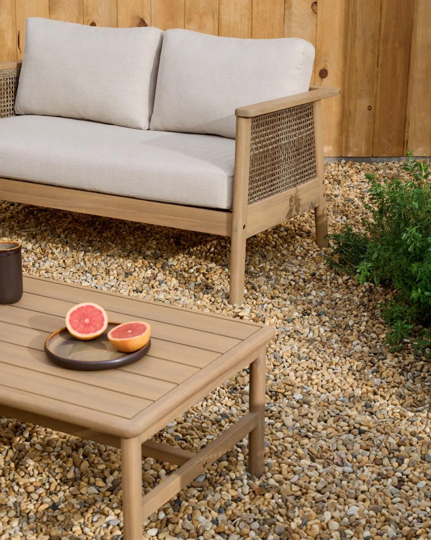 Hot Kave Home Alabe Loungeset Naturel, Beige