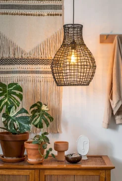 Lucide Alban Hanglamp Zwart