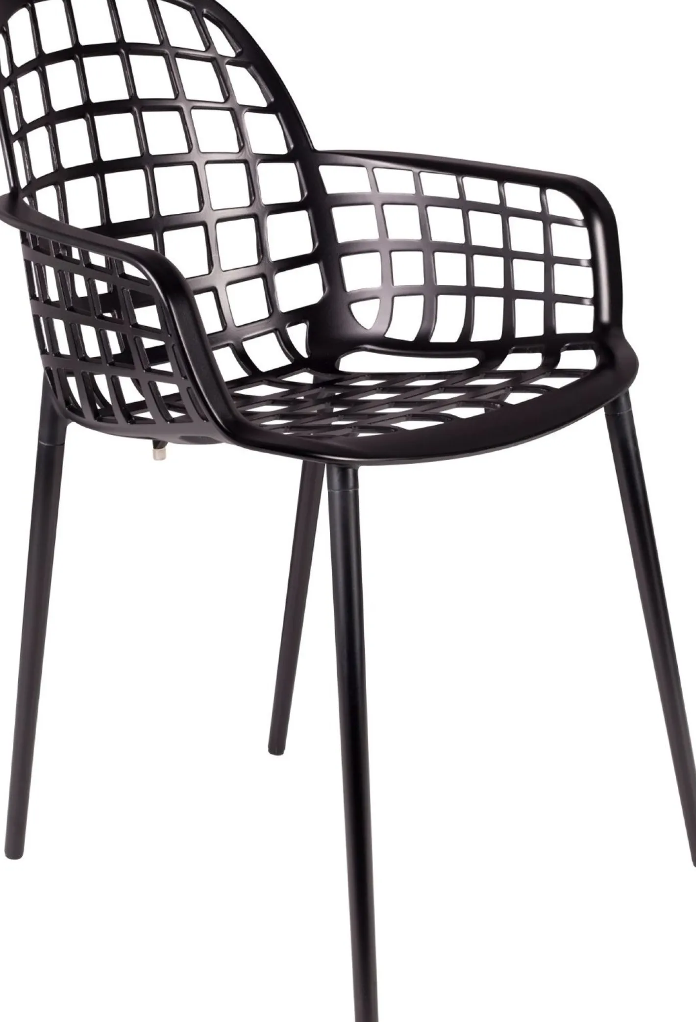 New Zuiver Albert Kuip Garden (set van 2) Eetkamerstoel Black