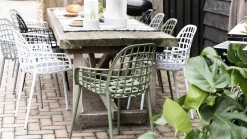 New Zuiver Albert Kuip Garden (set van 2) Eetkamerstoel Black