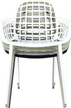 New Zuiver Albert Kuip Garden (set van 2) Eetkamerstoel Black
