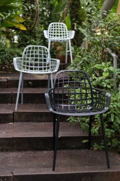 New Zuiver Albert Kuip Garden (set van 2) Eetkamerstoel Black