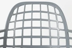 Online Zuiver Albert Kuip Garden (set van 2) Eetkamerstoel Light Grey