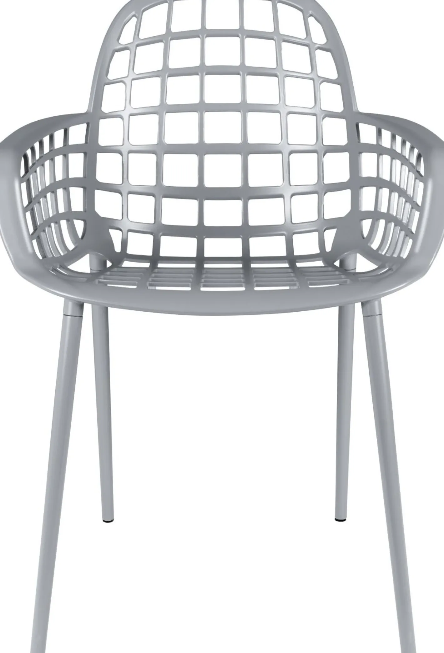 Online Zuiver Albert Kuip Garden (set van 2) Eetkamerstoel Light Grey
