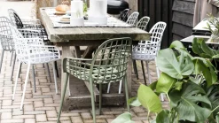 Clearance Zuiver Albert Kuip Garden (set van 2) Eetkamerstoel Green