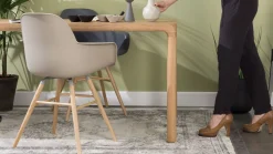 Best Zuiver Albert Kuip (set van 2) Armstoel taupe