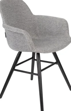 Hot Zuiver Albert Kuip (set van 2) Armstoel Lichtgrijs