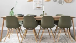Discount Zuiver Albert Kuip (set van 2) Armstoel Green