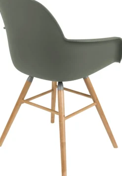 Discount Zuiver Albert Kuip (set van 2) Armstoel Green