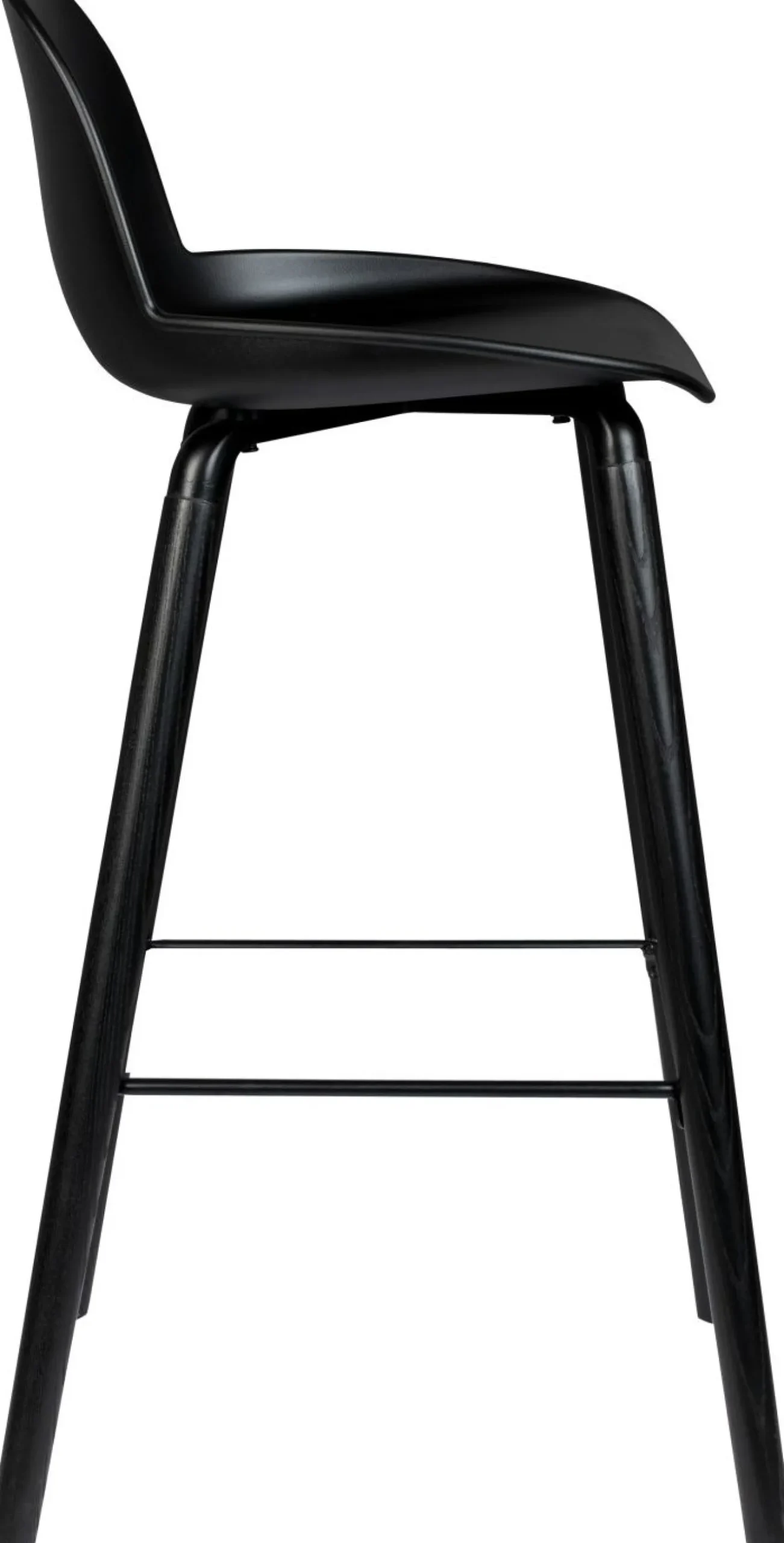 Outlet Zuiver Albert Kuip (set van 2) Barkruk Zwart
