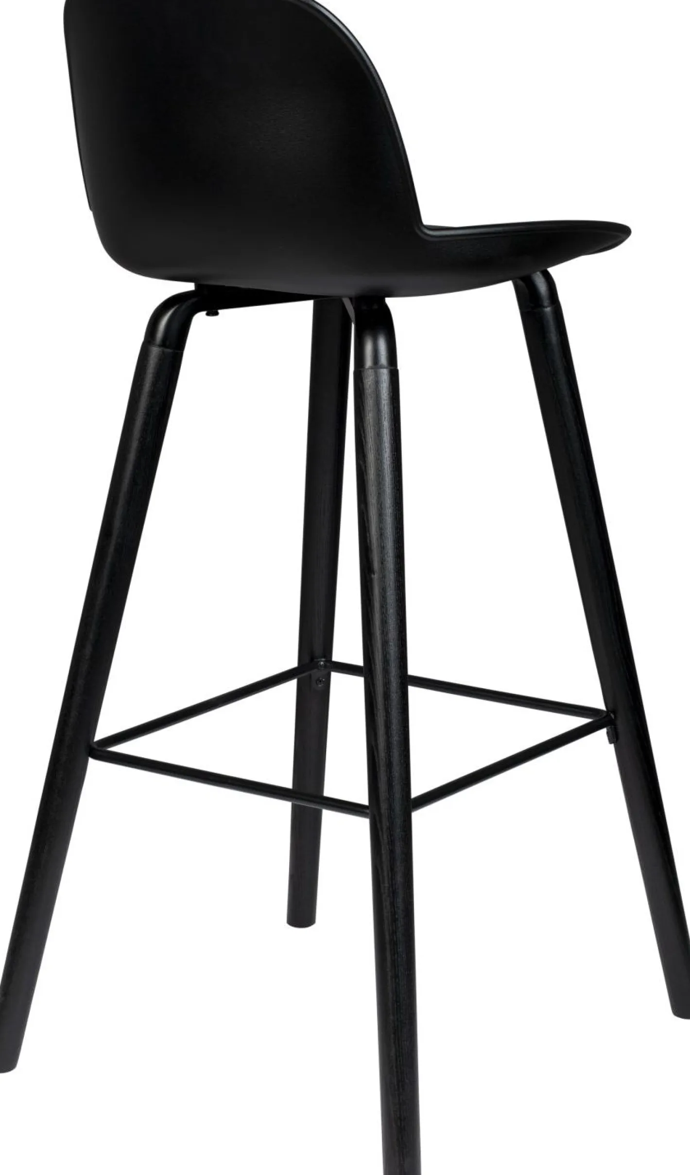 Outlet Zuiver Albert Kuip (set van 2) Barkruk Zwart