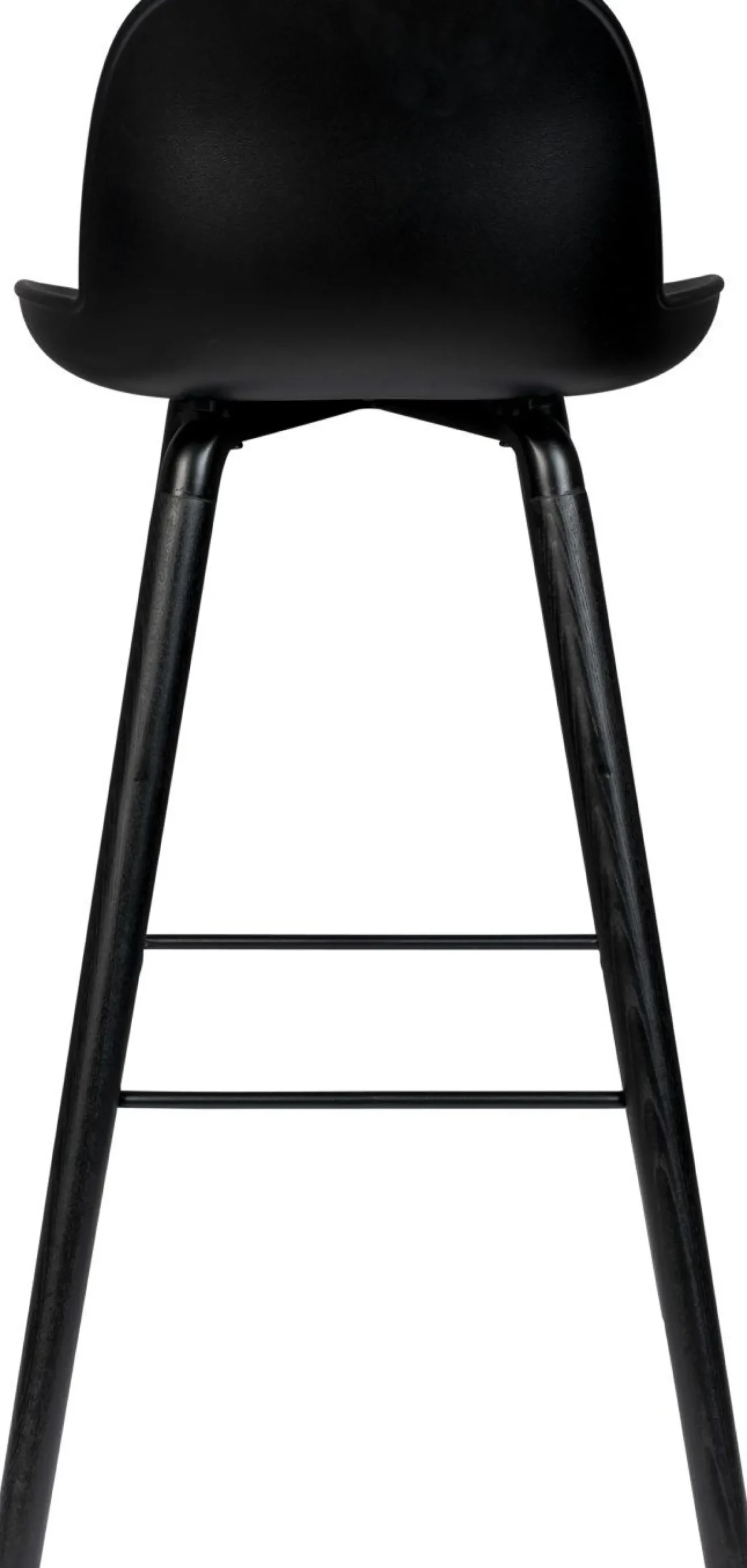 Outlet Zuiver Albert Kuip (set van 2) Barkruk Zwart