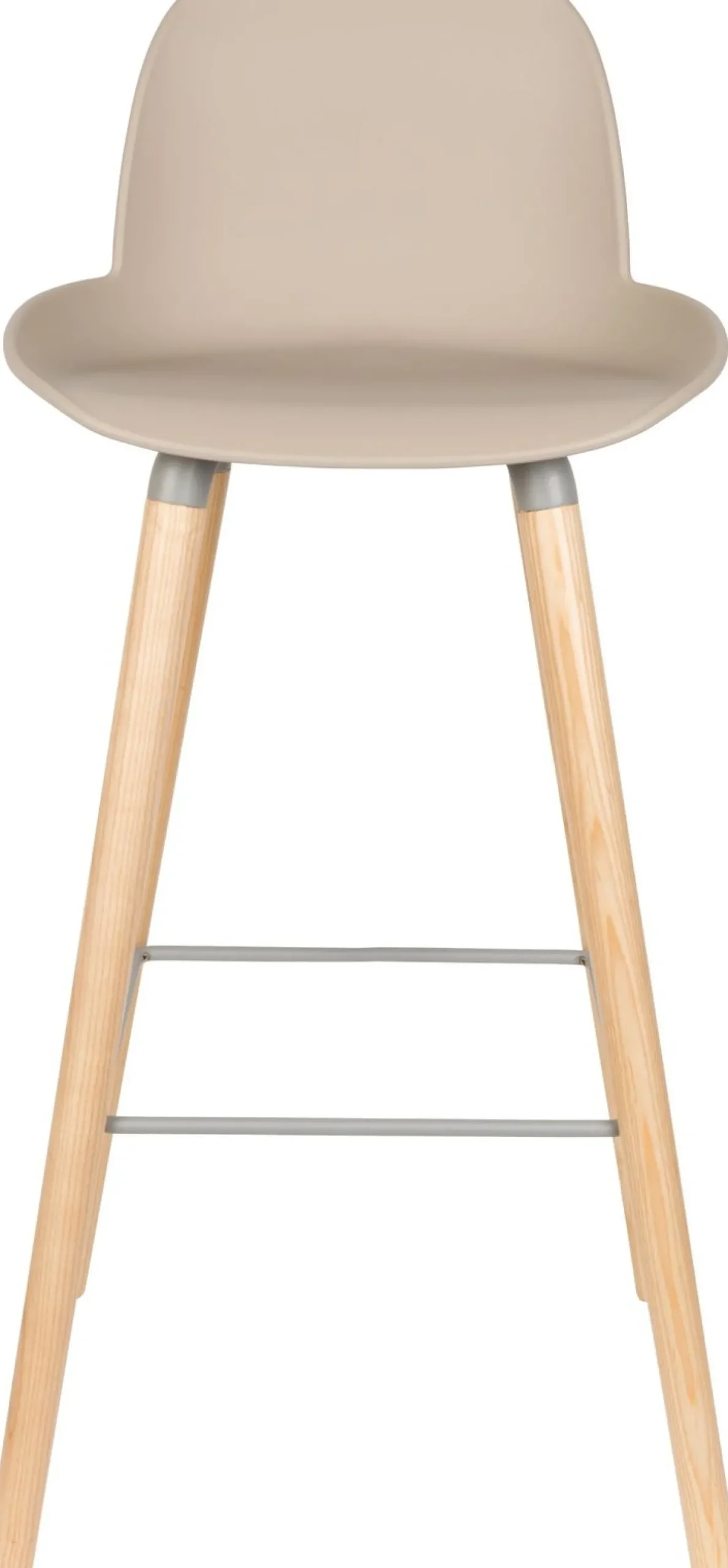 Zuiver Albert Kuip (set van 2) Barkruk taupe