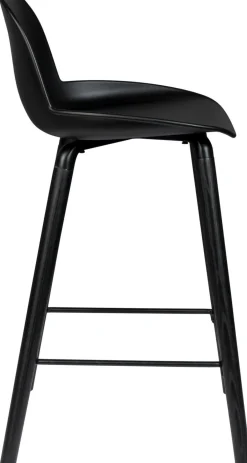 Outlet Zuiver Albert Kuip (set van 2) Counter Stoel Zwart