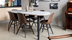 Best Zuiver Albert Kuip (set van 2) Eetkamerstoel Coffee