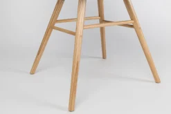 Clearance Zuiver Albert Kuip (set van 2) Eetkamerstoel taupe