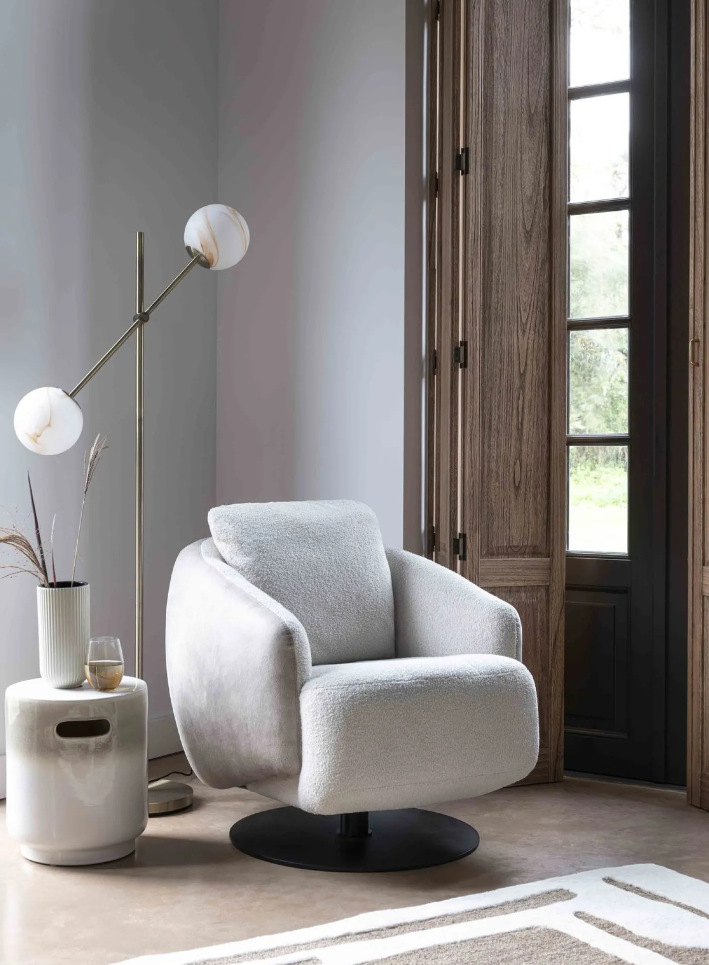 Best Henders en Hazel Alberta Fauteuil Taurus, Kiezel