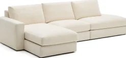 Sale Kave Home Alea 5-Zits Hoekbank Ecru