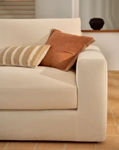 New Kave Home Alea 3-Zitsbank Ecru