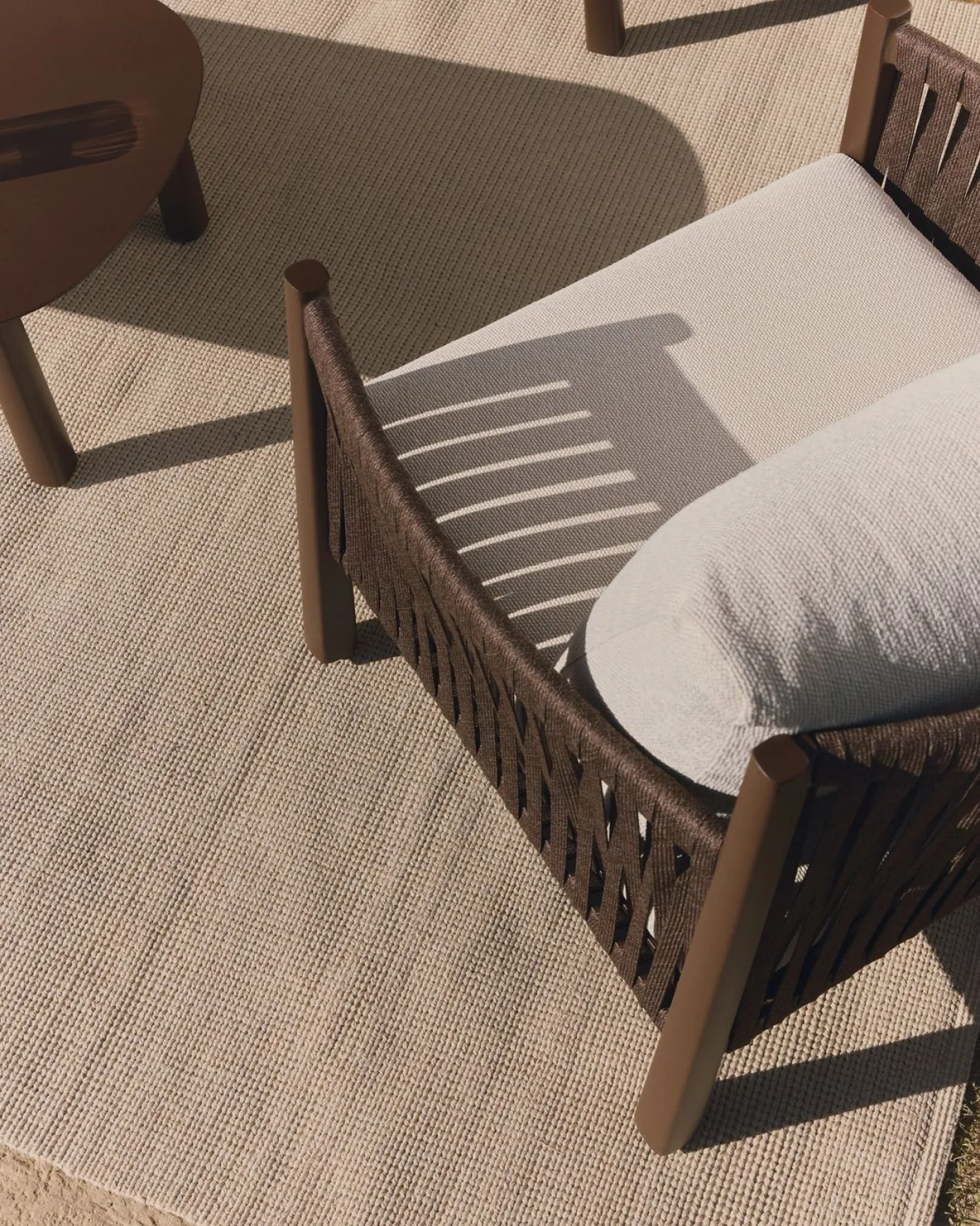 Discount Kave Home Aleria Loungeset Bruin