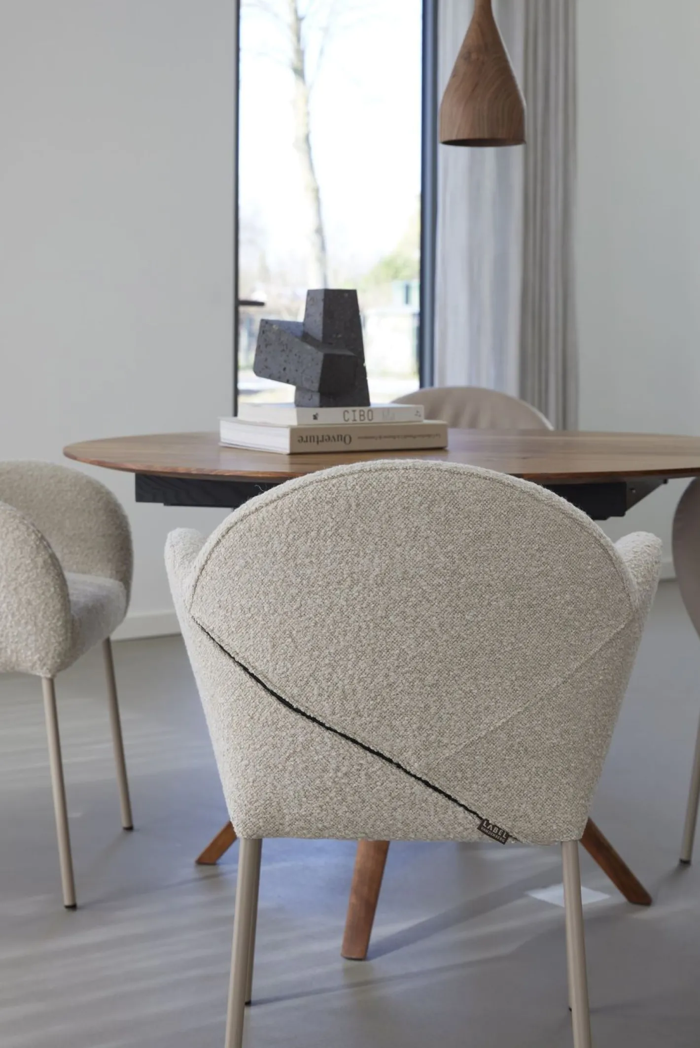 Discount LABEL Vandenberg Aletta Eetkamerstoel Beige