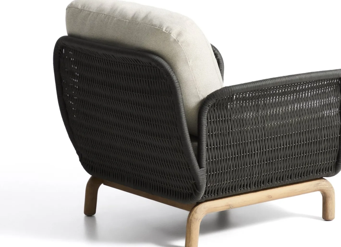 Clearance Kave Home Alipa Outdoor Fauteuil Antraciet