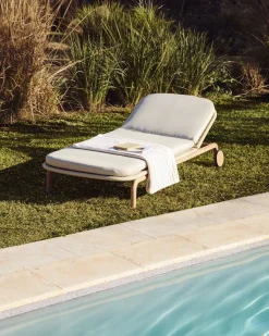 Sale Kave Home Alipa Outdoor Ligstoel Ecru