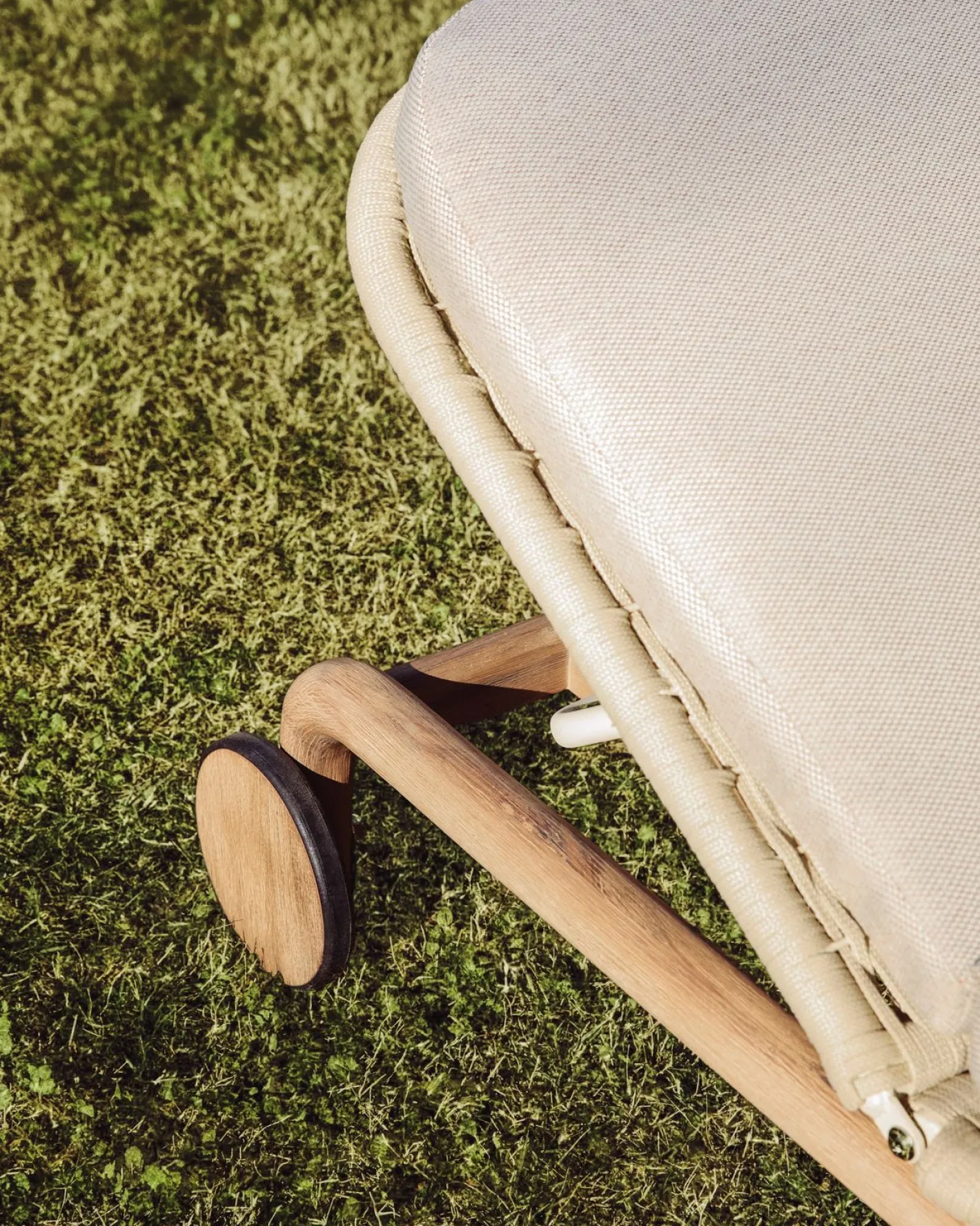 Sale Kave Home Alipa Outdoor Ligstoel Ecru
