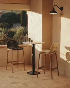 Hot Kave Home Alipa Tuin Barkruk Ecru