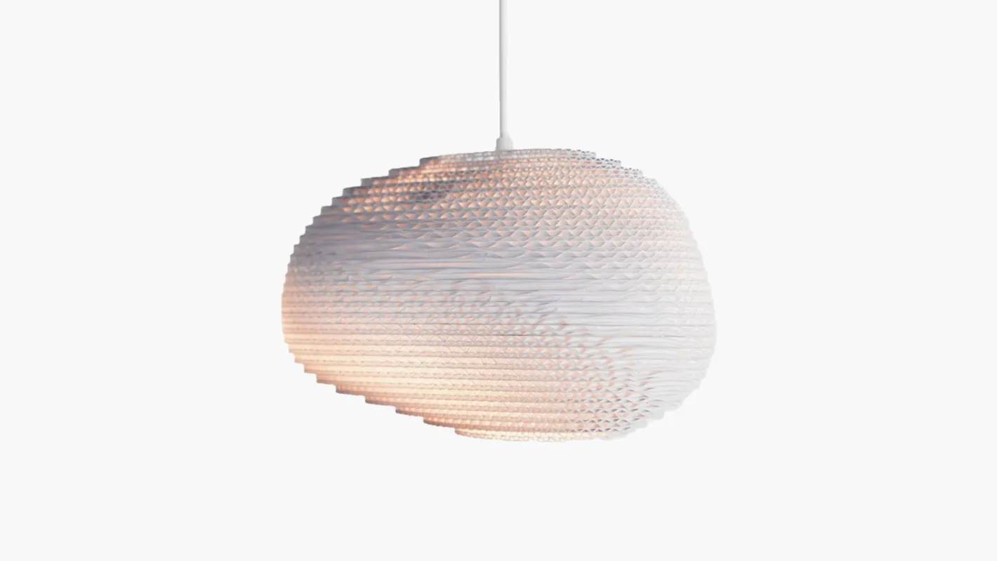 New Graypants Alki Hanglamp White
