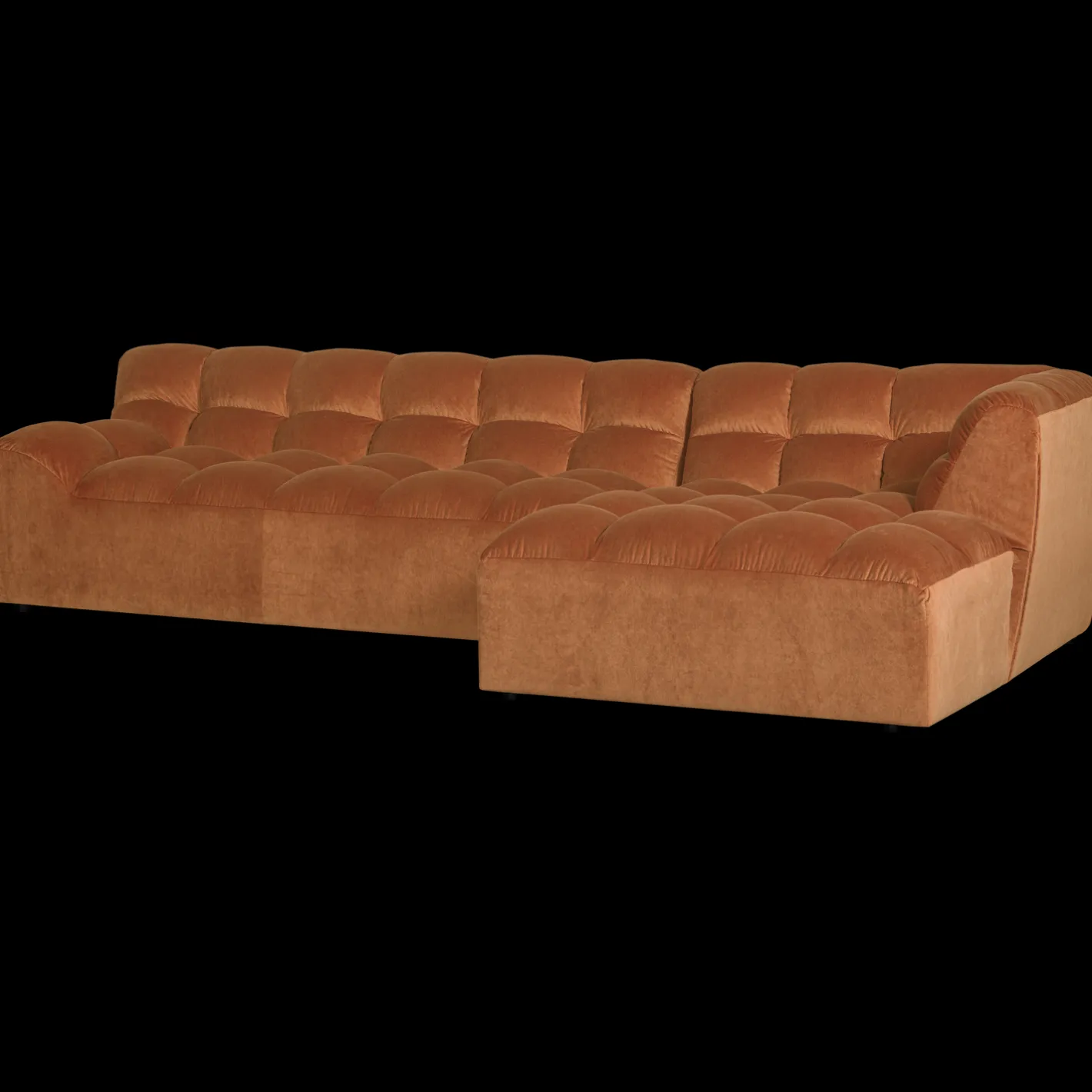 Hot WOOOD Allure Hoekbank Terra