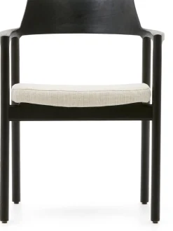 Best Kave Home Alocs Eetkamerstoel Beige, Zwart