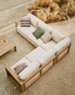 New Kave Home Ambra Tuinbank Beige